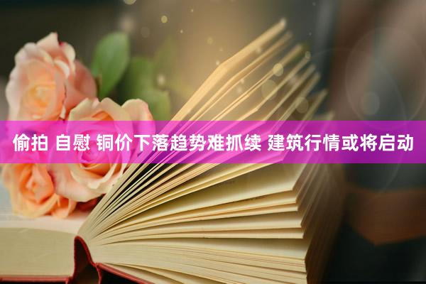 偷拍 自慰 铜价下落趋势难抓续 建筑行情或将启动
